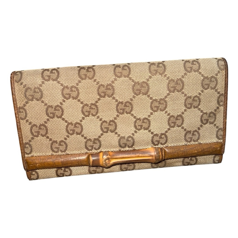 Vintage Gucci Bamboo Wallet